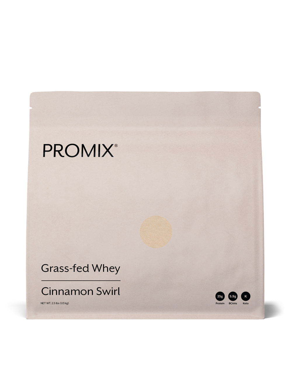 Cinnamon Swirl Whey Protein Powder, 2.5 LB Bag