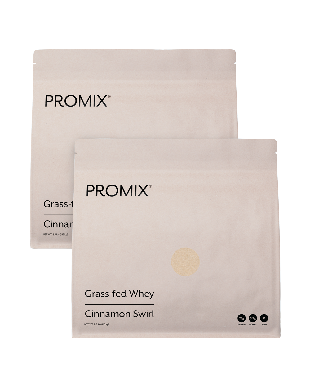Cinnamon Swirl Whey Protein Powder, 2 Bags