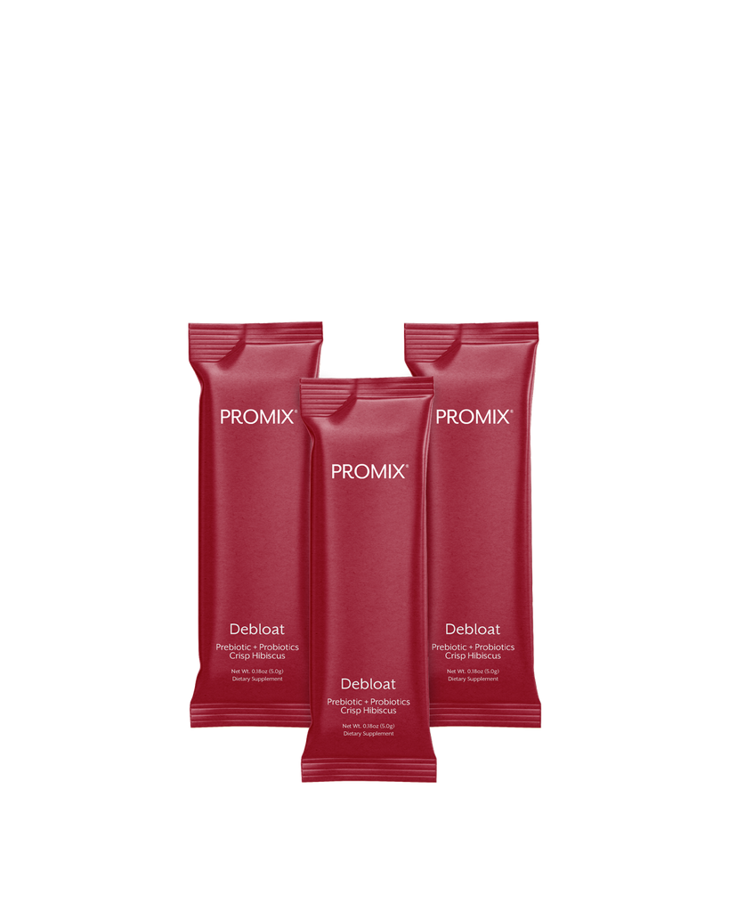Crisp Hibiscus Debloat: Prebiotic + Probiotic | Promix Nutrition®