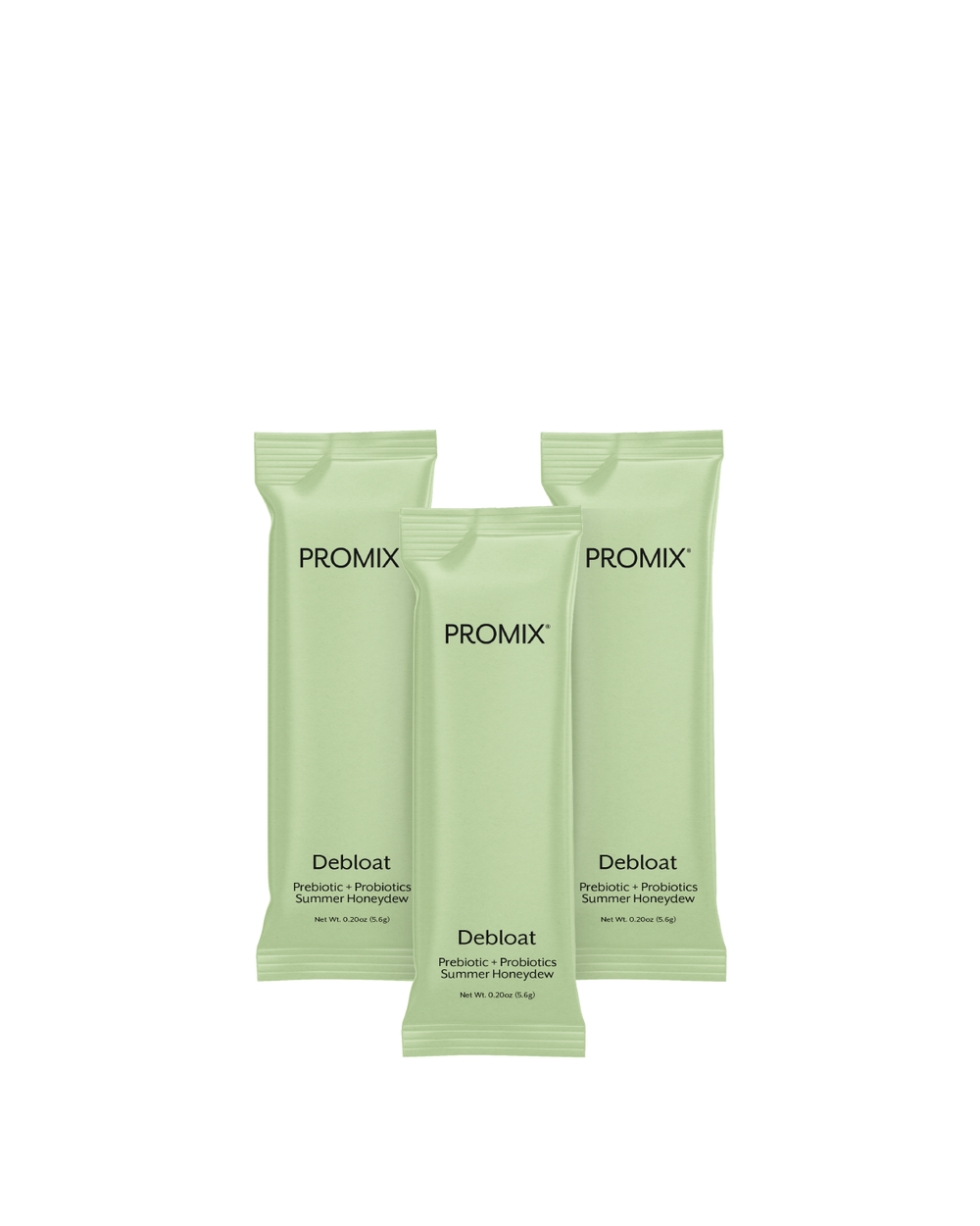 Summer Honeydew Debloat: Prebiotic + Probiotic, 30 Single Sticks