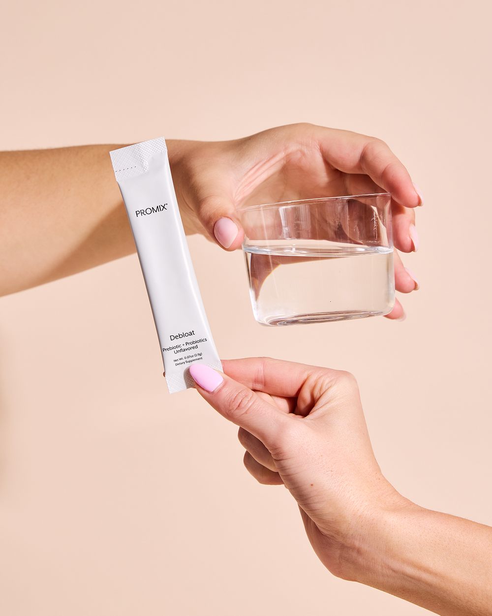 Unflavored Debloat: Prebiotic + Probiotic, 30 Single Sticks