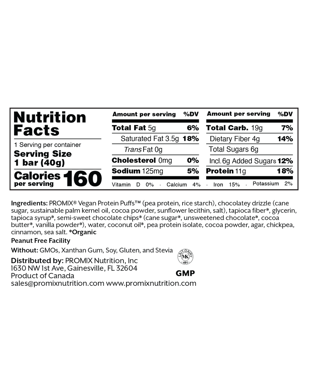 Chocolate Plant Protein Puff Bars