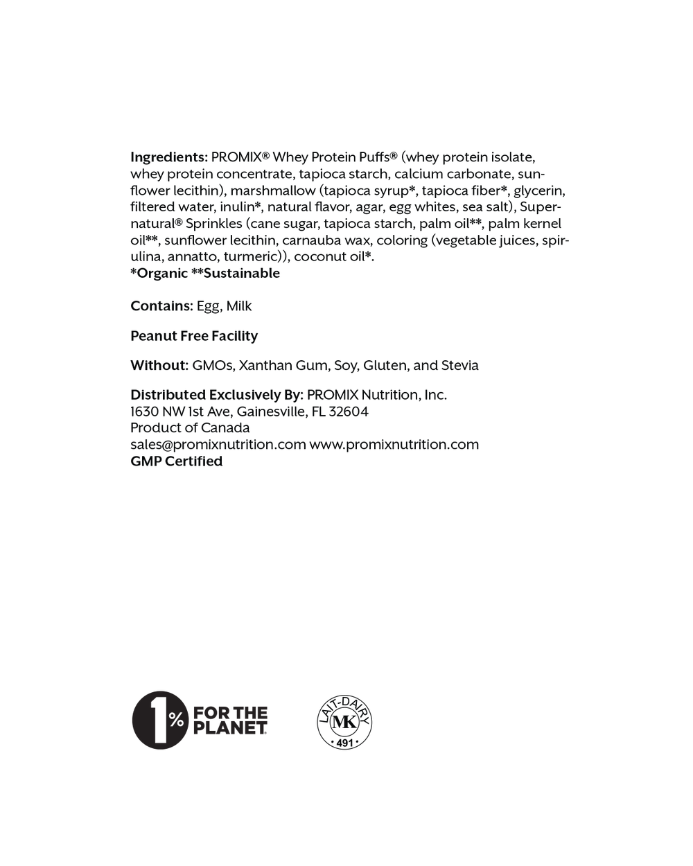 Birthday Cake Protein Puff Bars