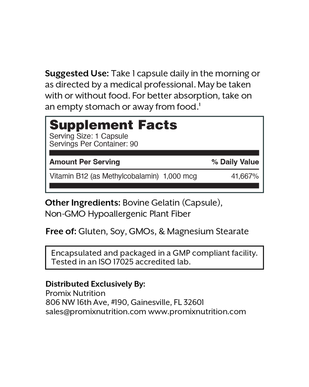 B12 (Methylcobalamin)