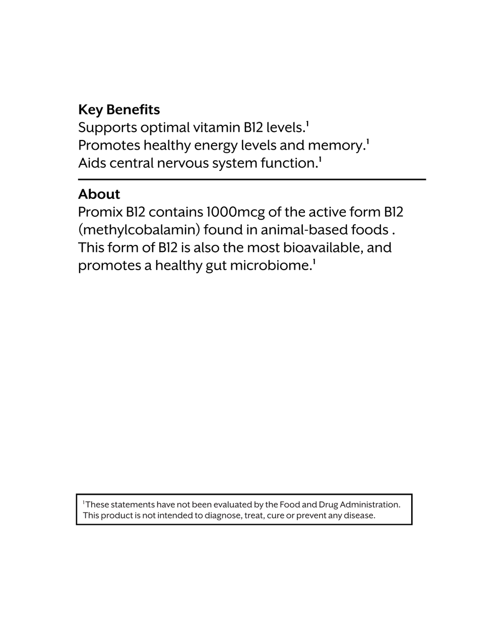B12 (Methylcobalamin)