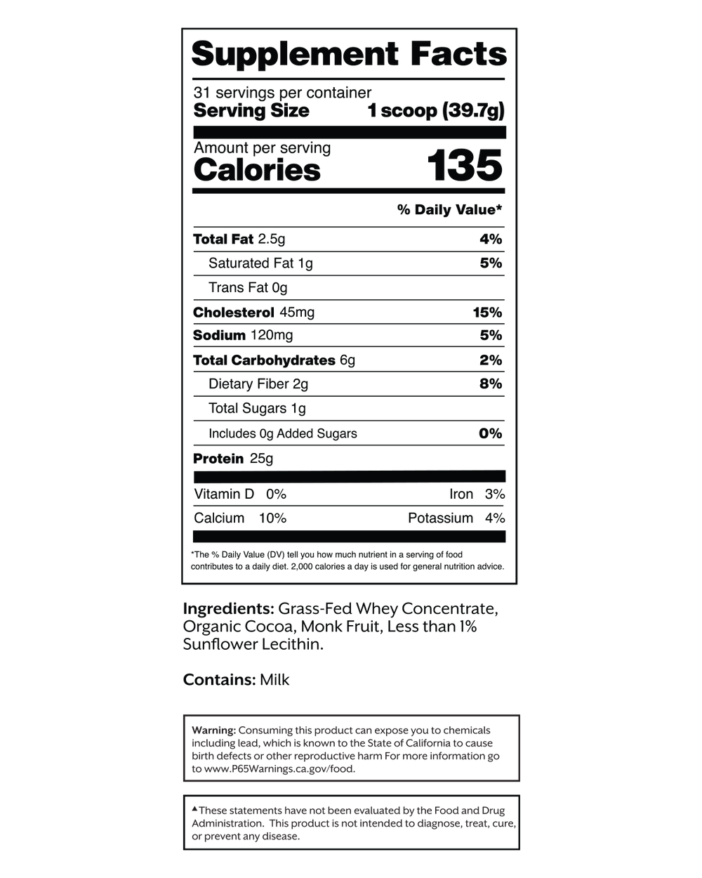 Barry's Protein, Whey Protein / Chocolate