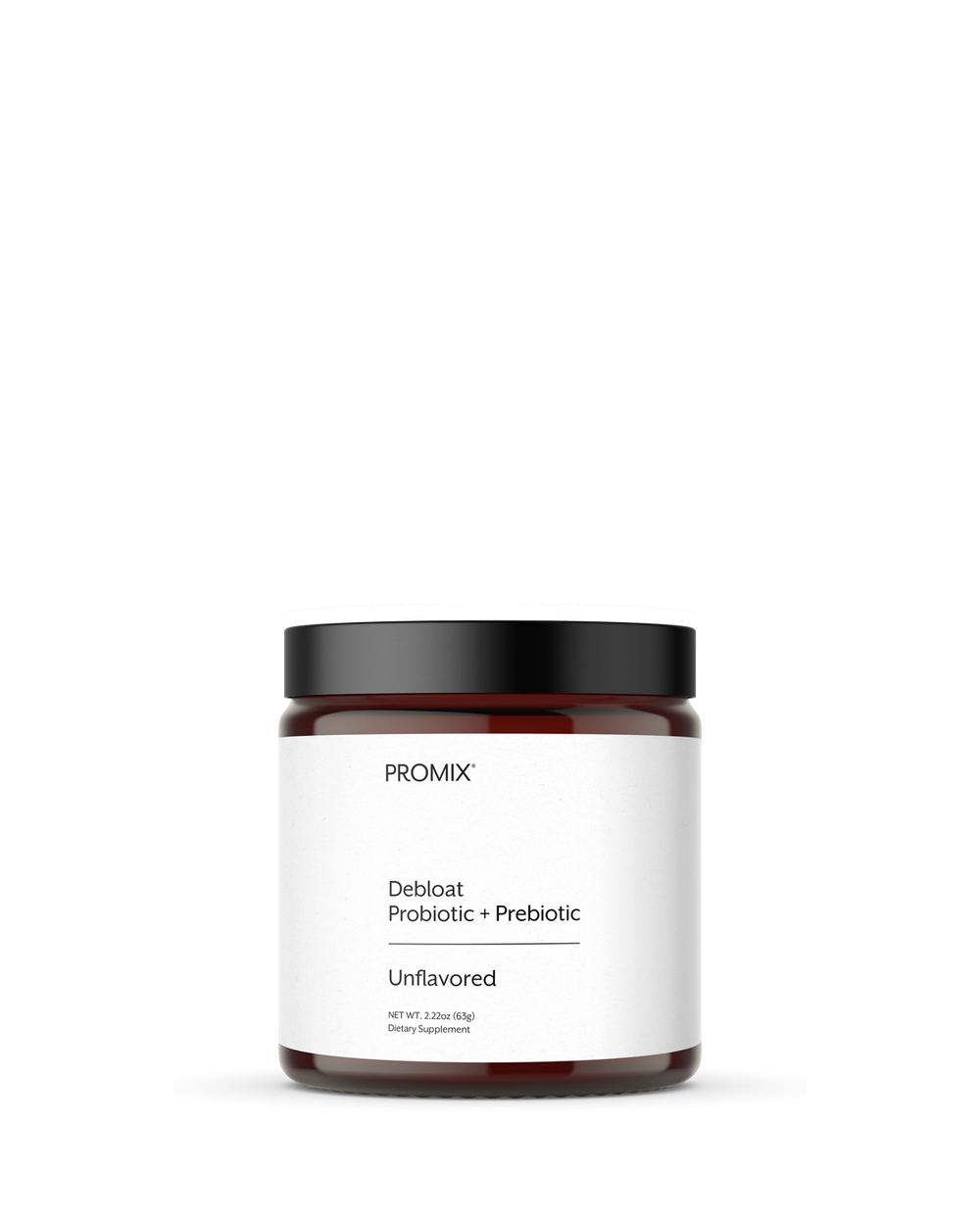 Unflavored Debloat: Prebiotic + Probiotic, 30 Serving Jar