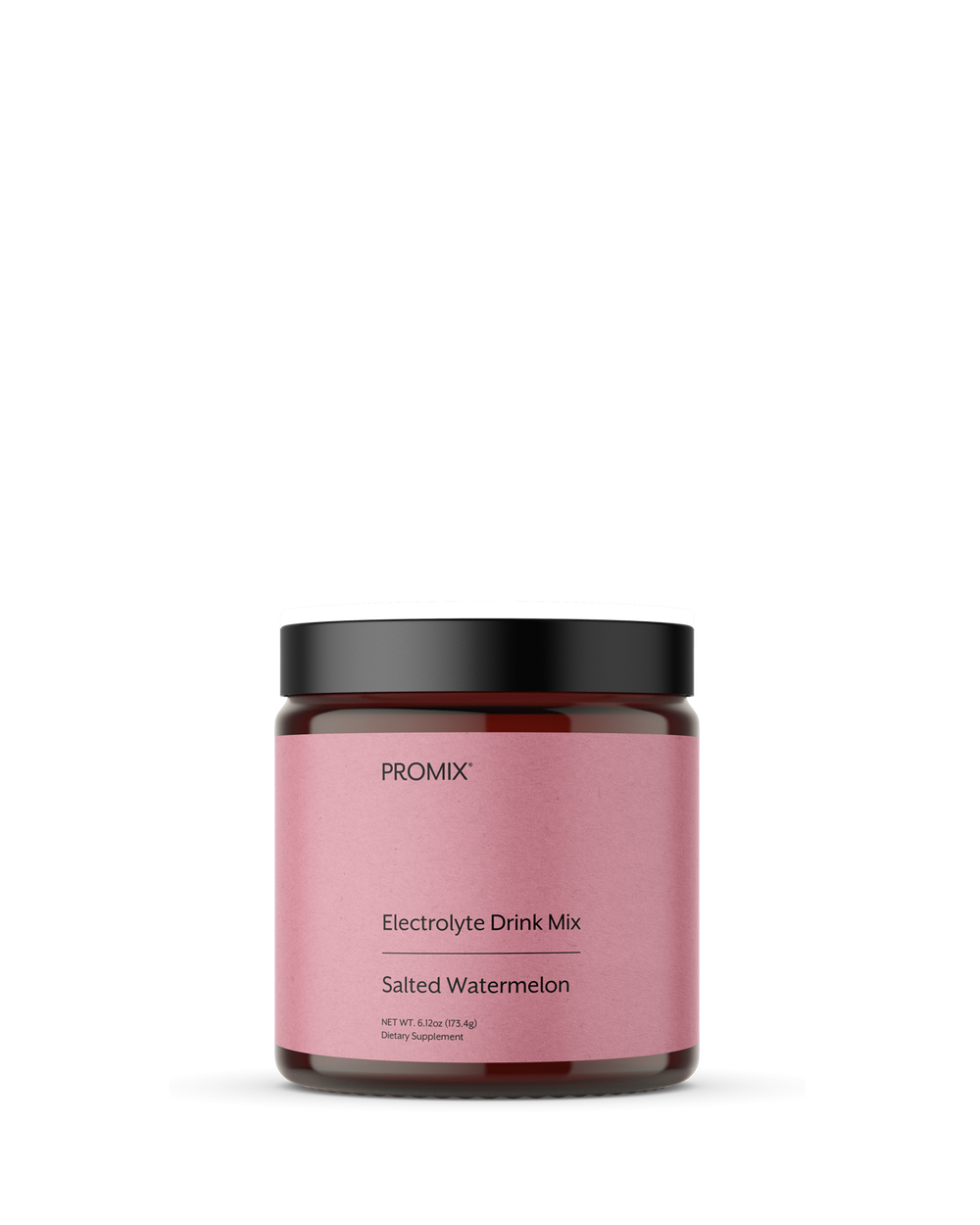 Salted Watermelon Electrolyte Drink Mix, Lightly Sweetened / 30 Serving Jar