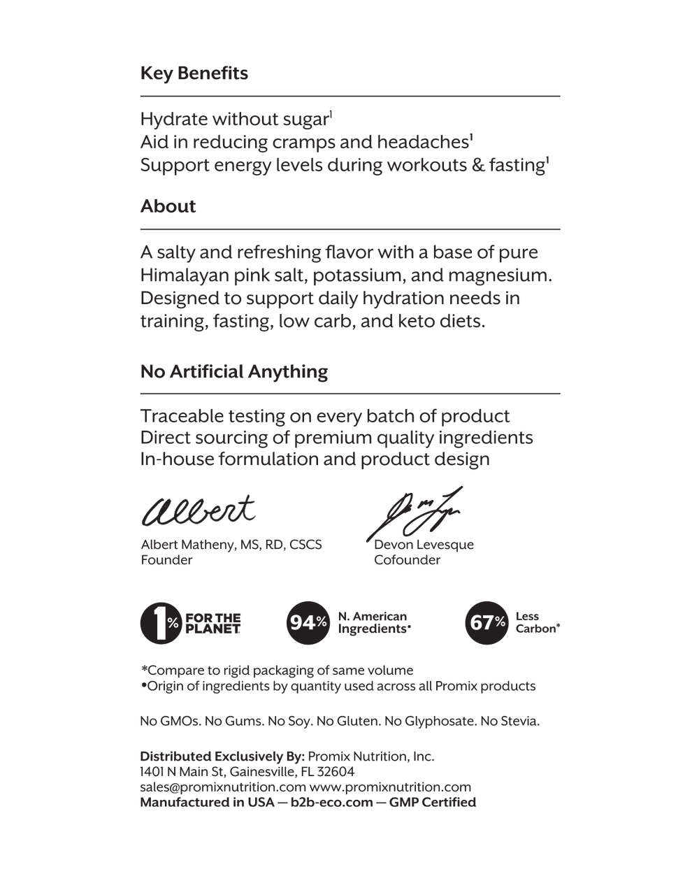 Salted Watermelon Electrolyte Drink Mix, Lightly Sweetened