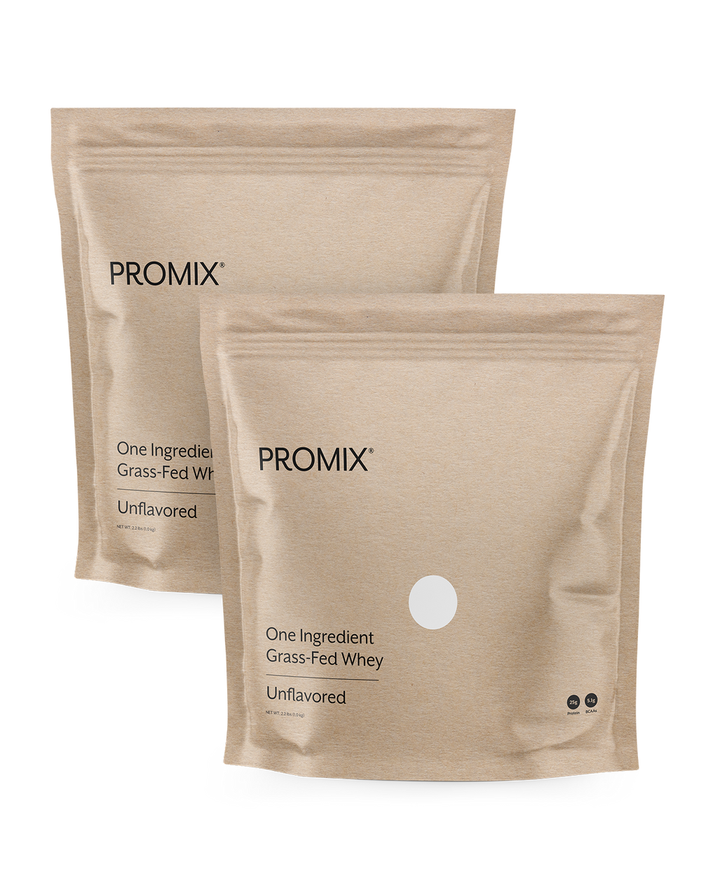 One Ingredient Whey Protein Powder, 2 KG Bag