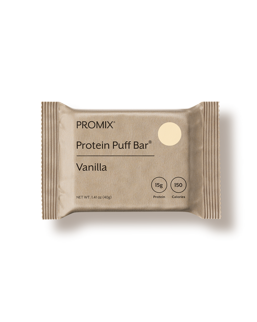 Vanilla Whey Protein Puff Bars | Promix Nutrition Vanilla Whey Protein Puff Bars | Promix Nutrition