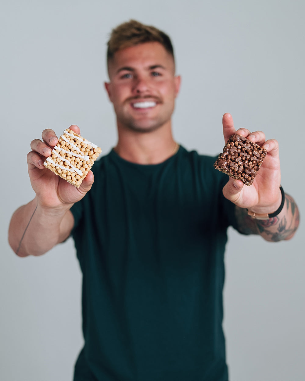 Chocolate Plant Protein Puff Bars