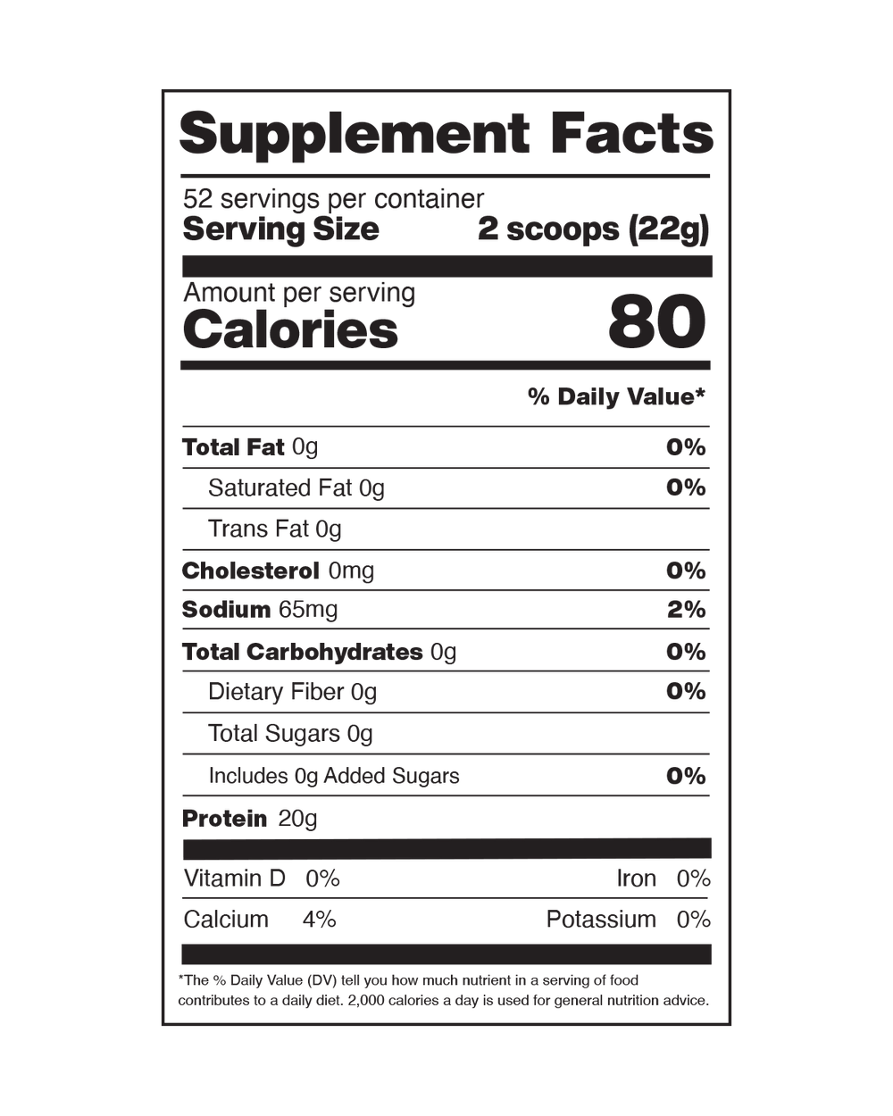Unflavored Collagen Peptides, 2.5 LB Bag