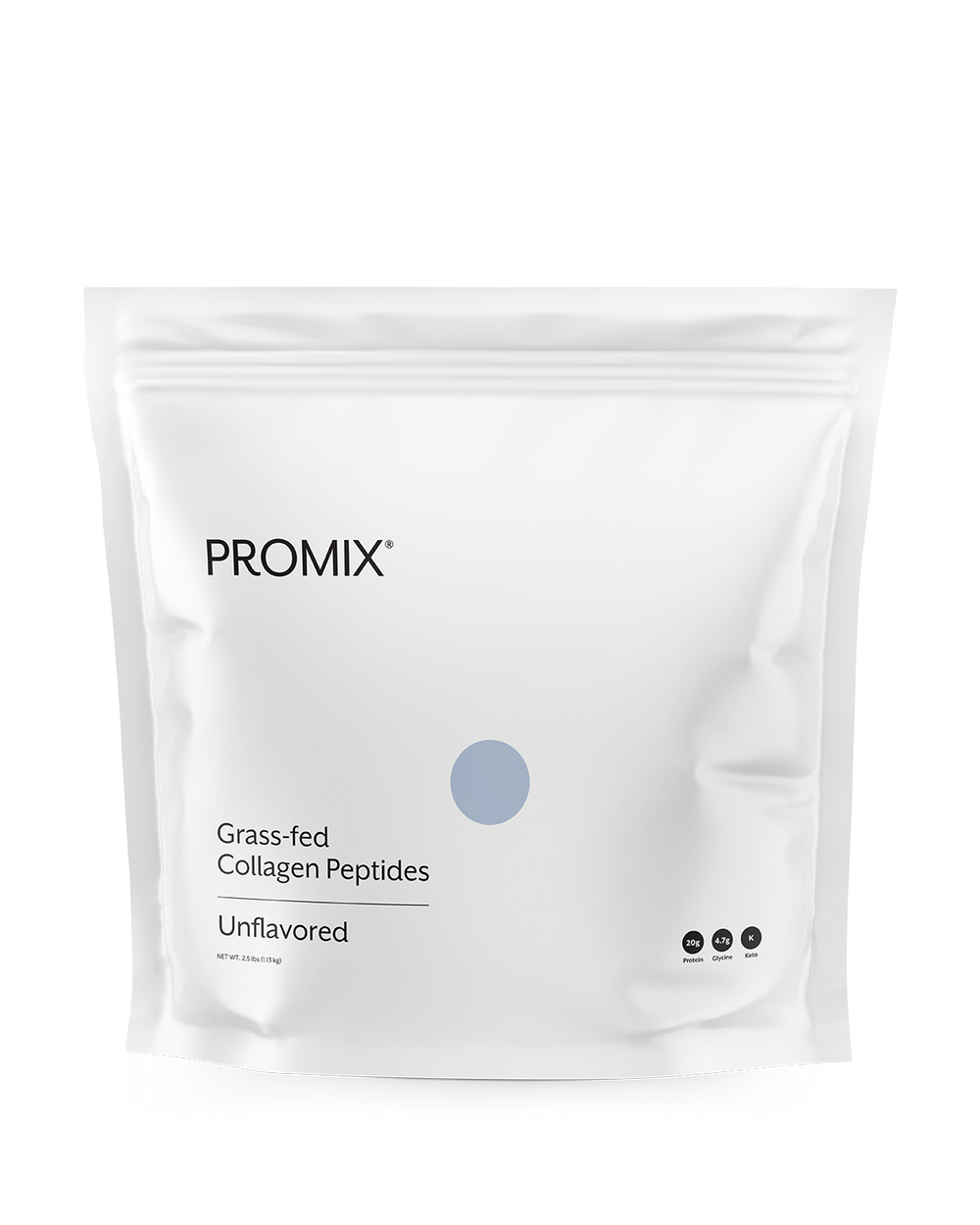 Unflavored Collagen Peptides, 2.5 LB Bag