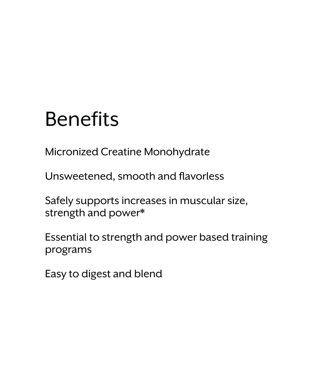 Non-GMO Creatine, 180 Servings