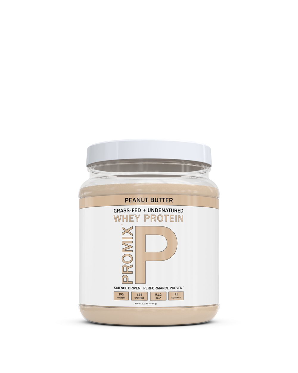 Peanut Butter Whey Protein Powder, Size: 1 LB
