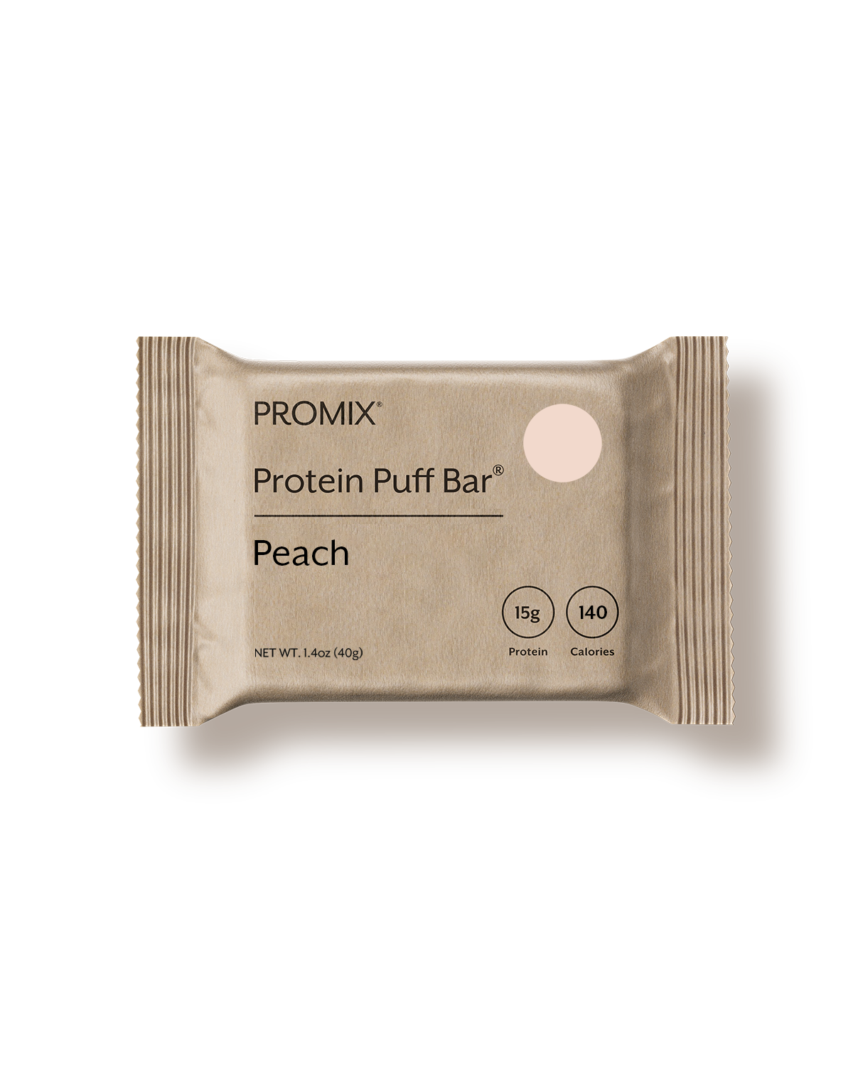 Peach Protein Puff Bars, Size: 12 bars