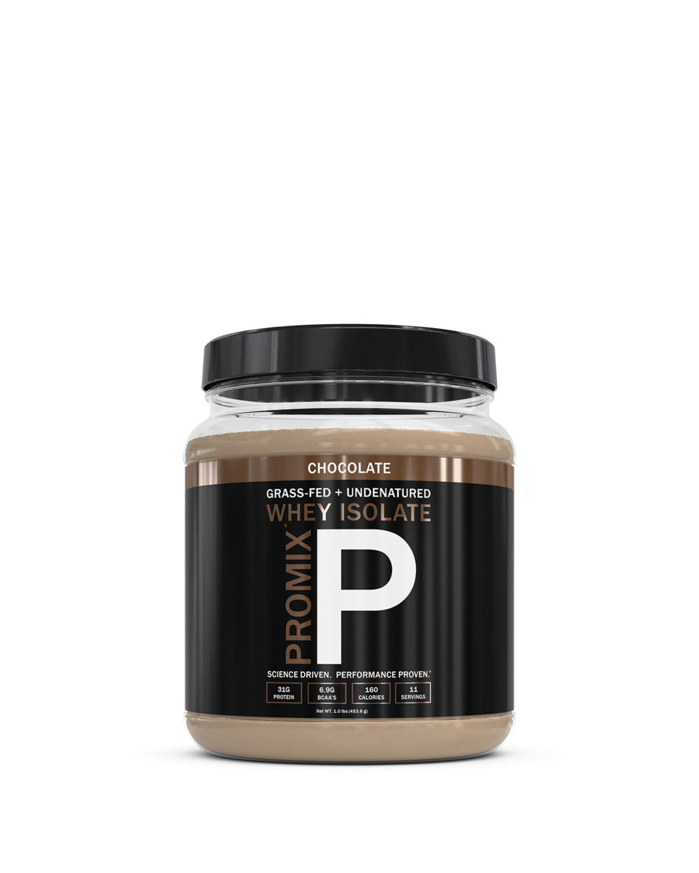 Chocolate Whey Protein Isolate Powder, Size: 1 LB