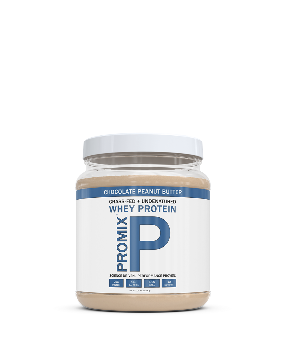 Chocolate Peanut Butter Whey Protein Powder, Size: 1 LB