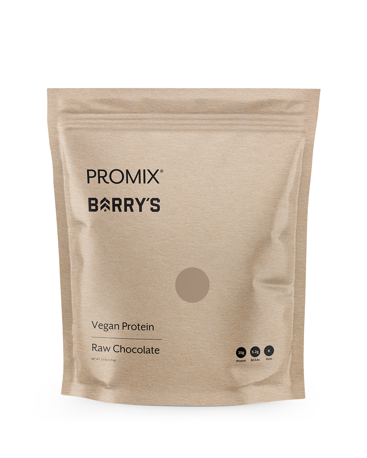 Barry's Chocolate Vegan Protein Powder, Size: 2.5 LB