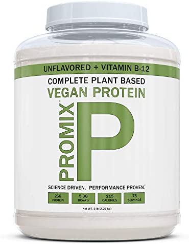 Unflavored Vegan Protein Powder, Size: 5 LB