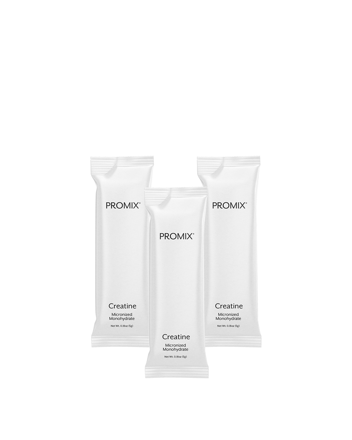 A fan of Promix Non-GMO Creatine single-serve stick packs.