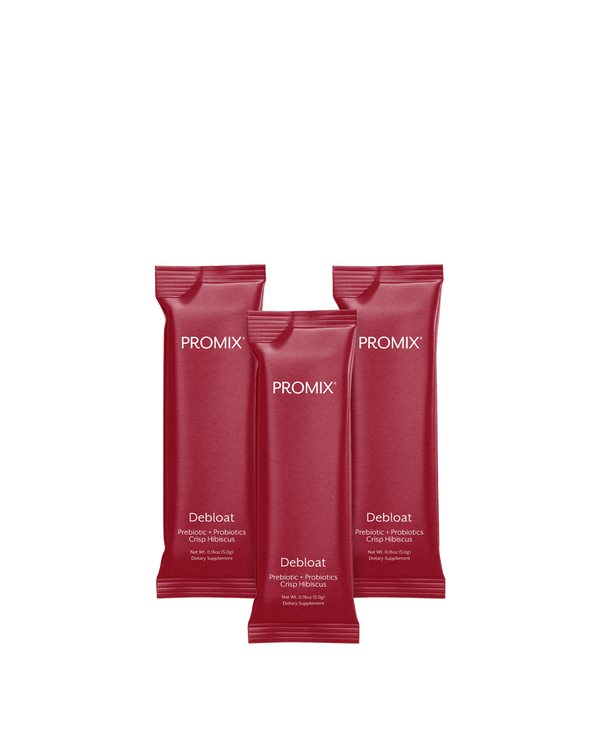 Crisp Hibiscus Debloat: Prebiotic + Probiotic | Promix Nutrition®