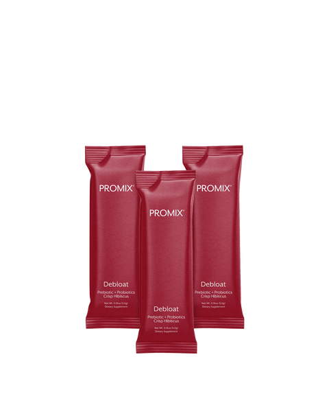 Crisp Hibiscus Debloat: Prebiotic + Probiotic | Promix Nutrition®
