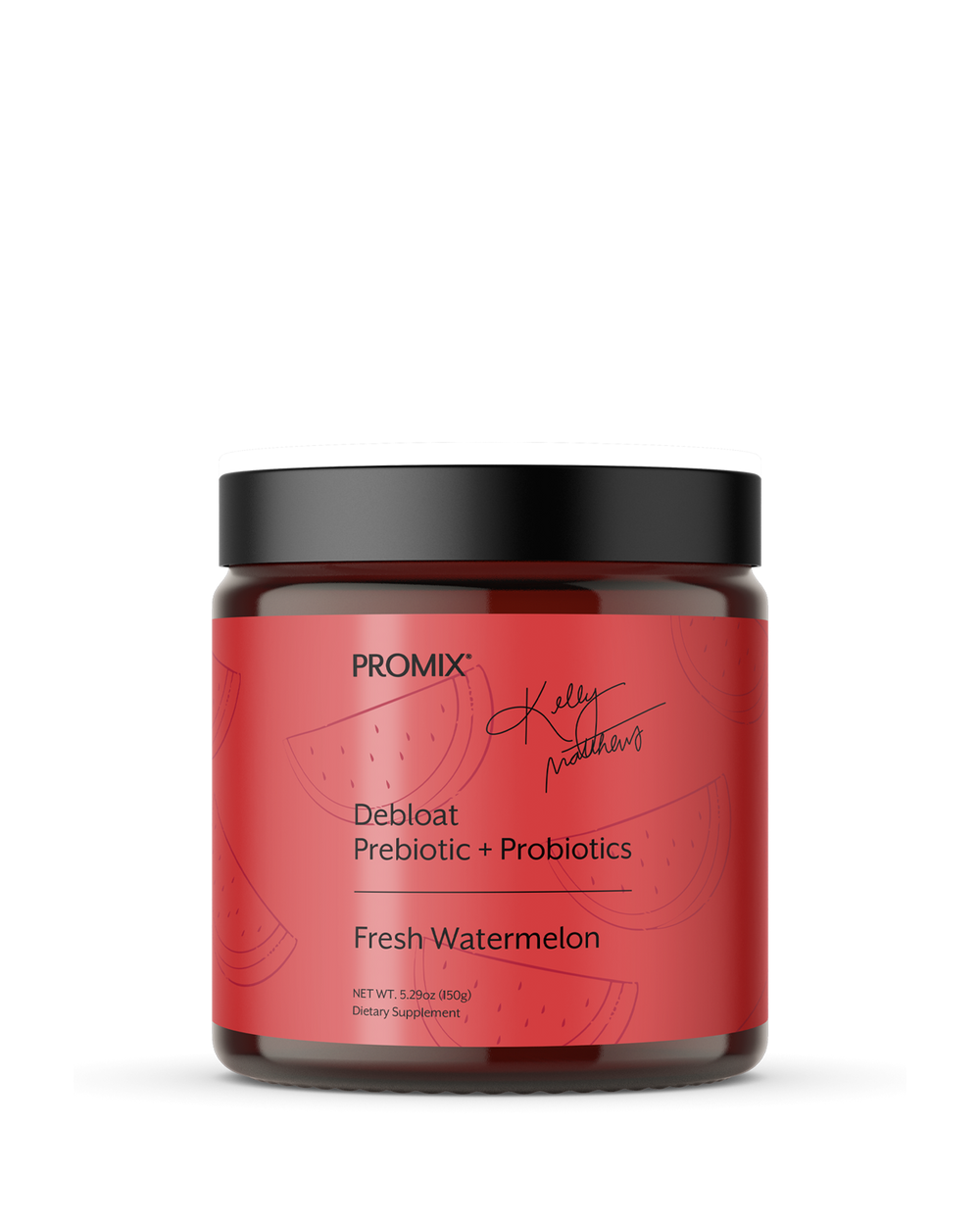 Fresh Watermelon Debloat: Prebiotic + Probiotic, 30 Serving Jar