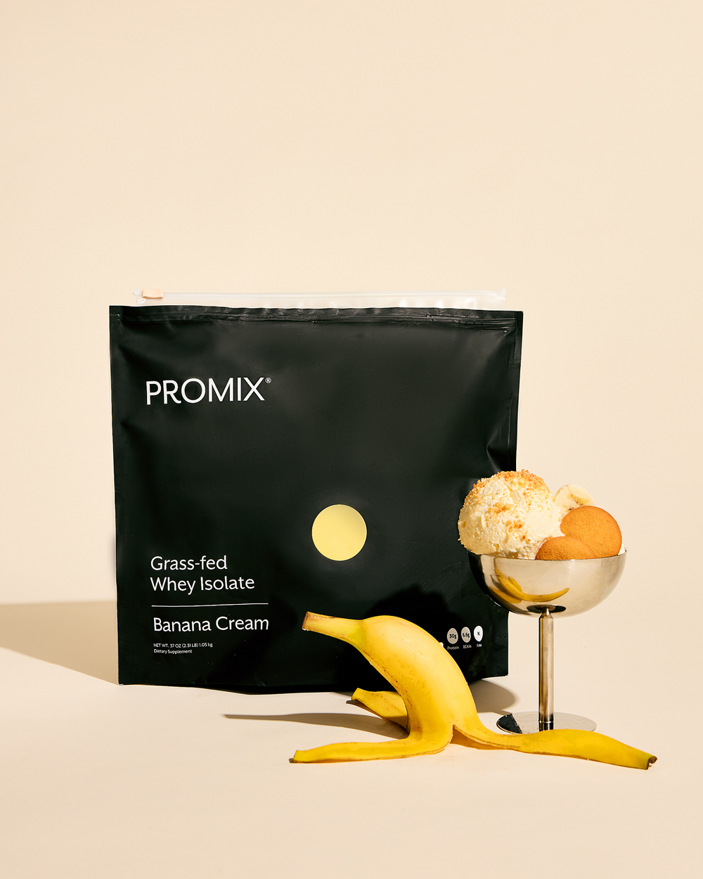 Banana Cream Whey Protein Isolate Powder