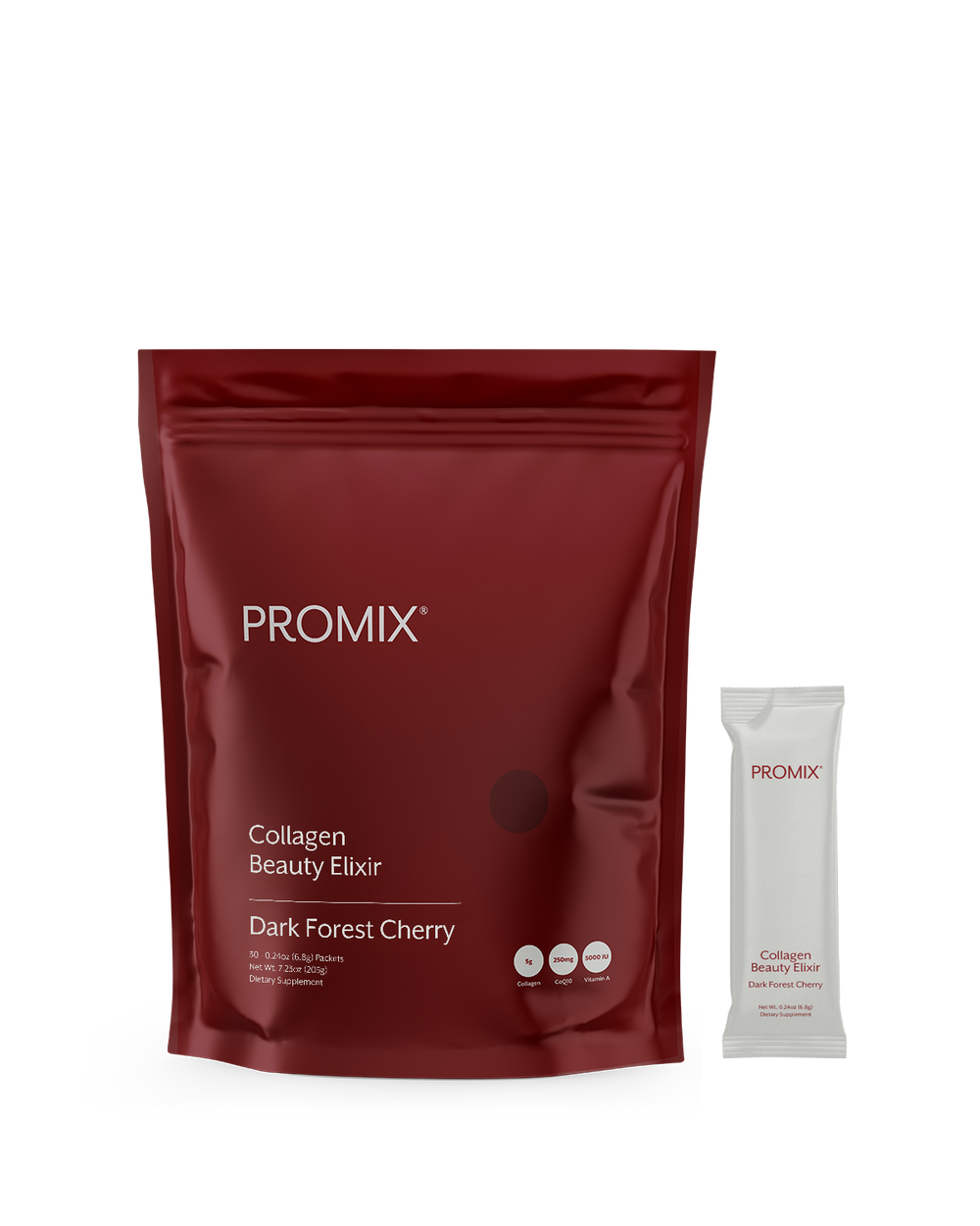 Collagen Beauty Elixir, Dark Forest Cherry / 30 Single Sticks