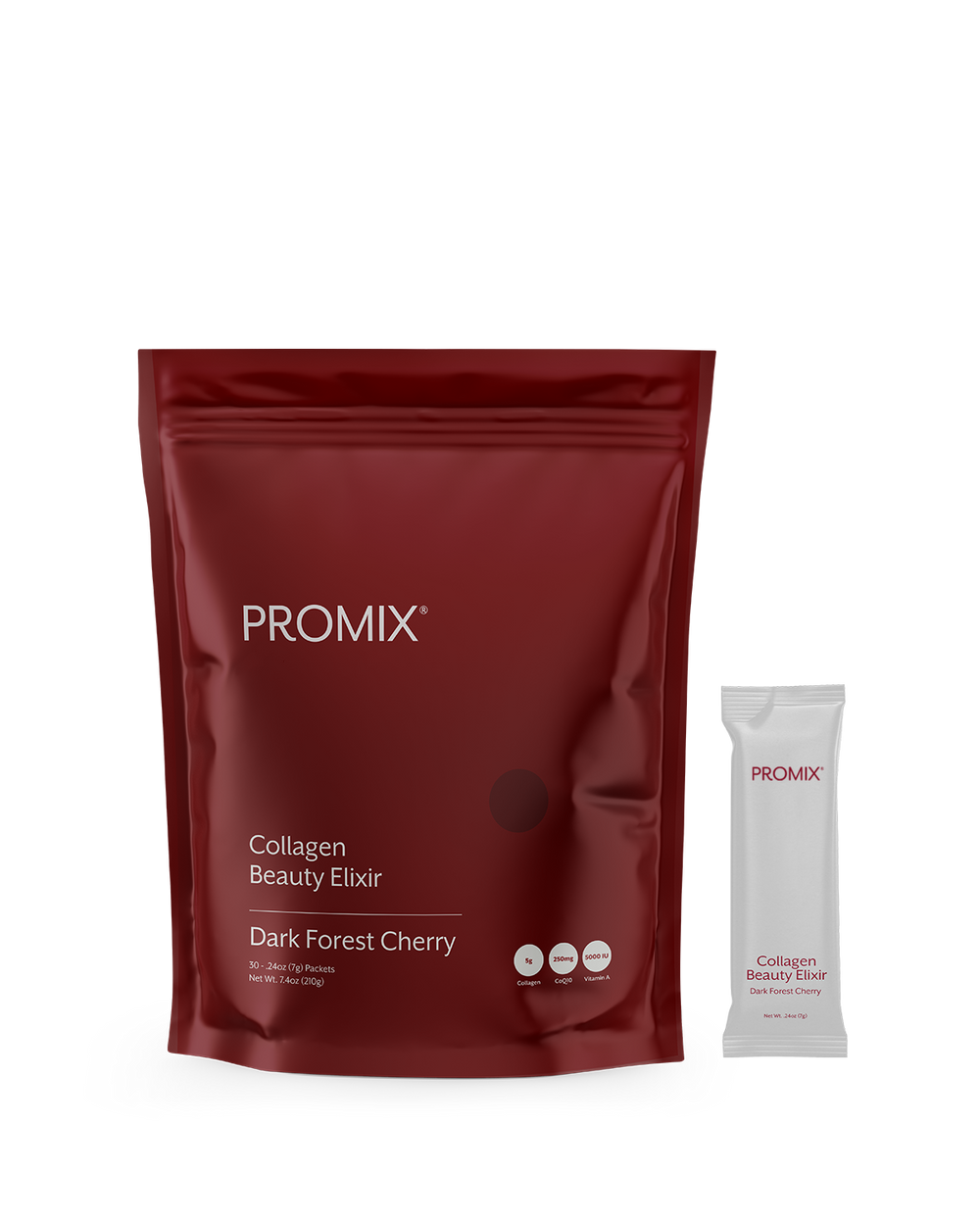 Collagen Beauty Elixir, Dark Forest Cherry / 30 Single Sticks