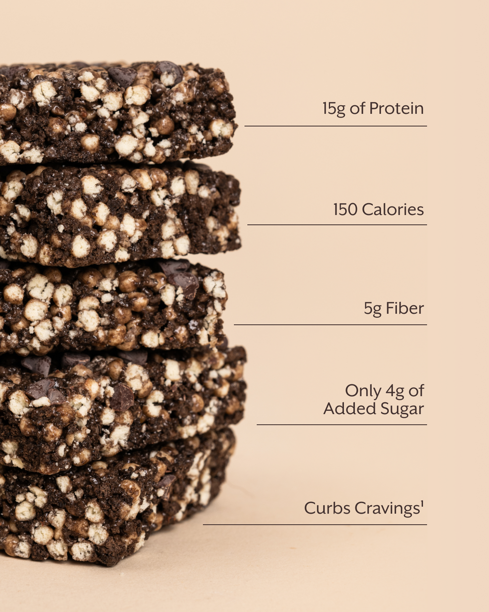 Cookies and Cream Protein Puff Bars