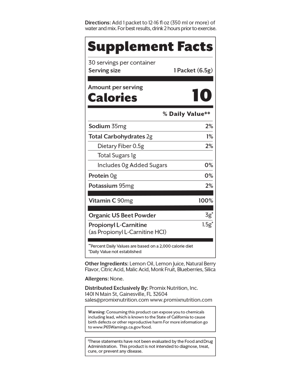 Blood Flow Berry Beets, 30 Single Sticks