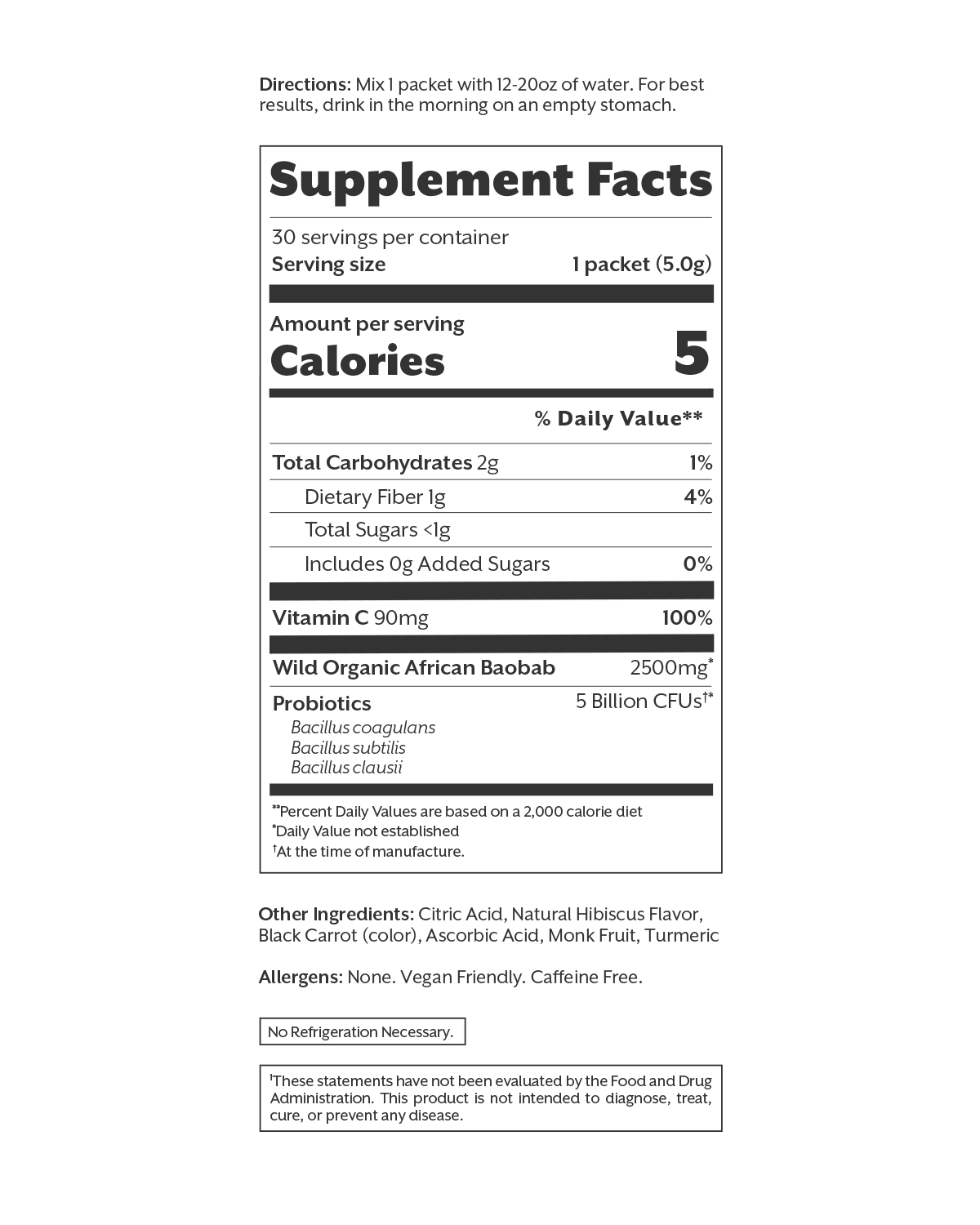 Variant: 30 Single Sticks