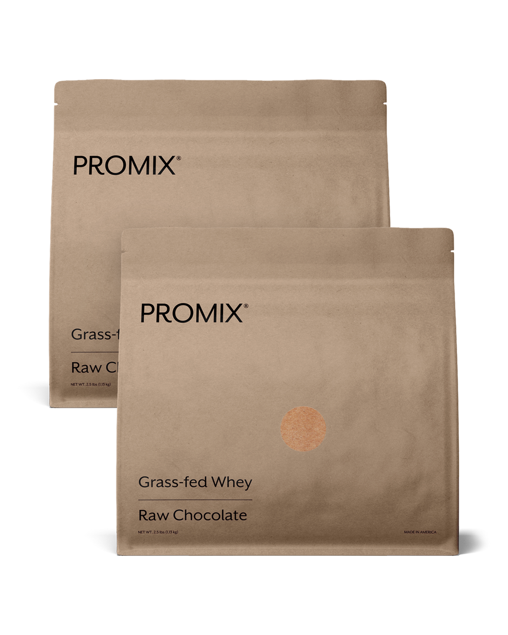 Raw Chocolate Whey Protein Powder, 2 Bags