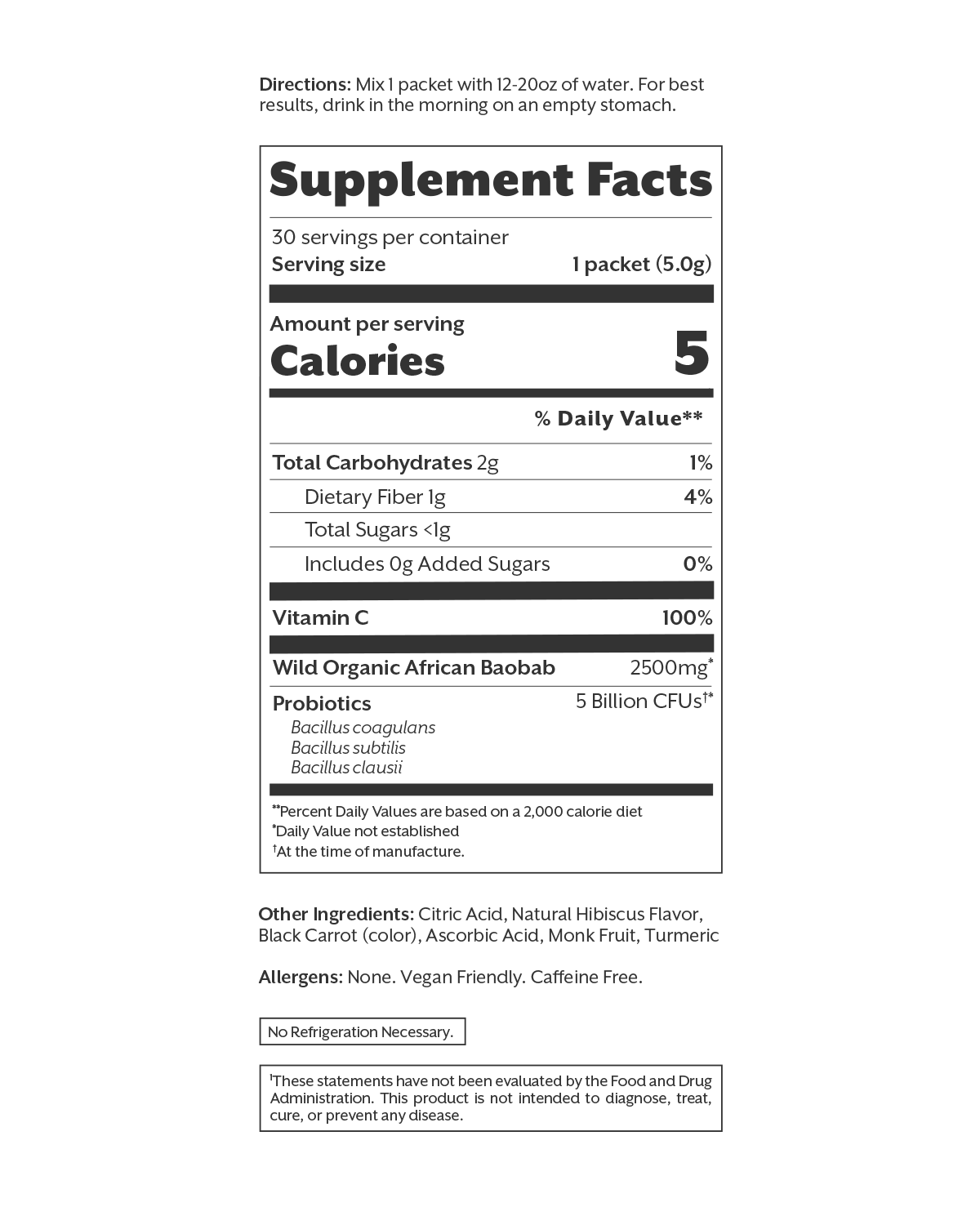 Variant: 30 Single Sticks