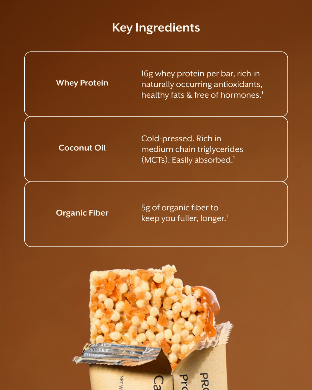 Caramel Protein Puff Bars