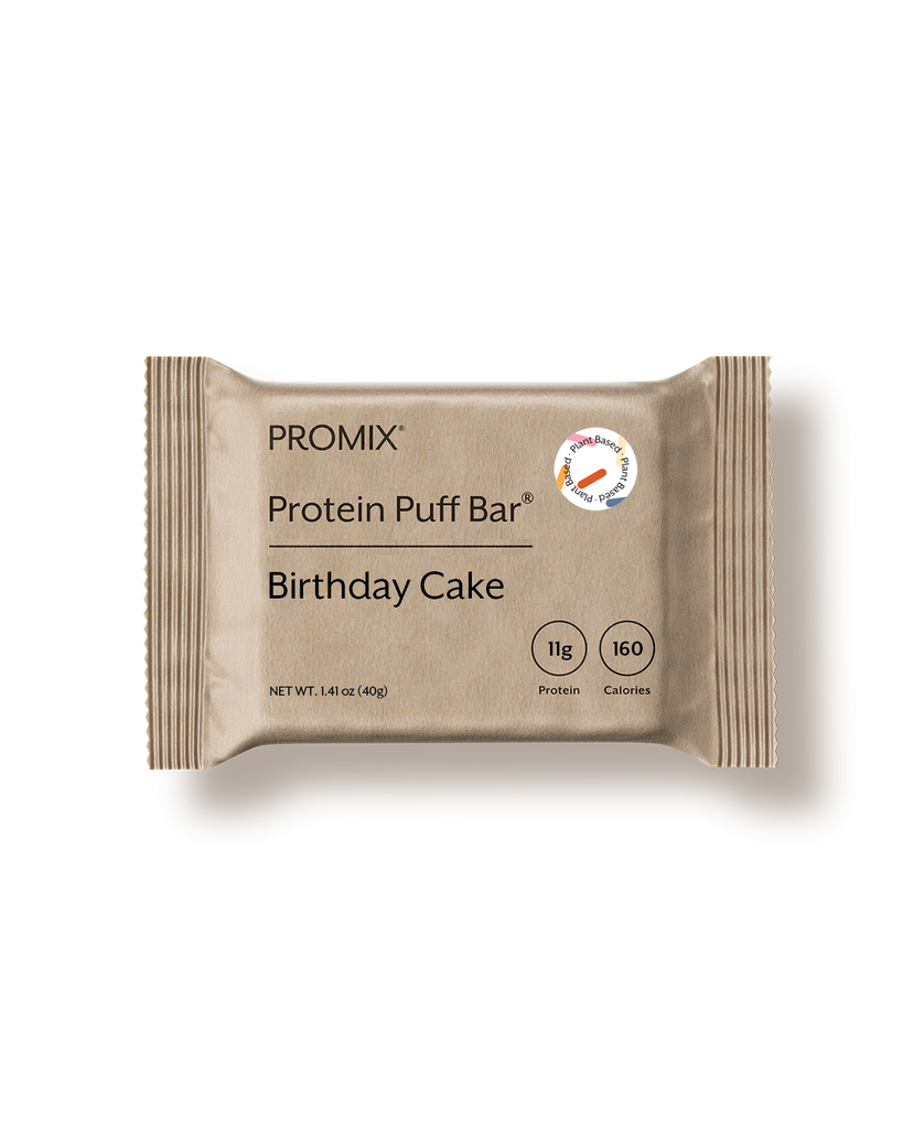 ProMix Nutrition Birthday Cake Plant Protein Puff Bars