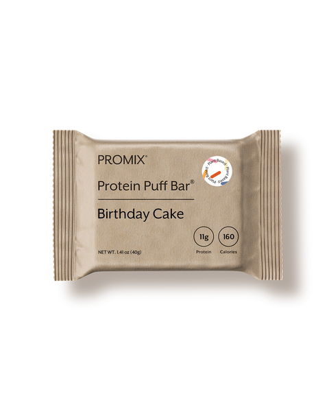 Birthday Cake Plant Protein Puff Bars