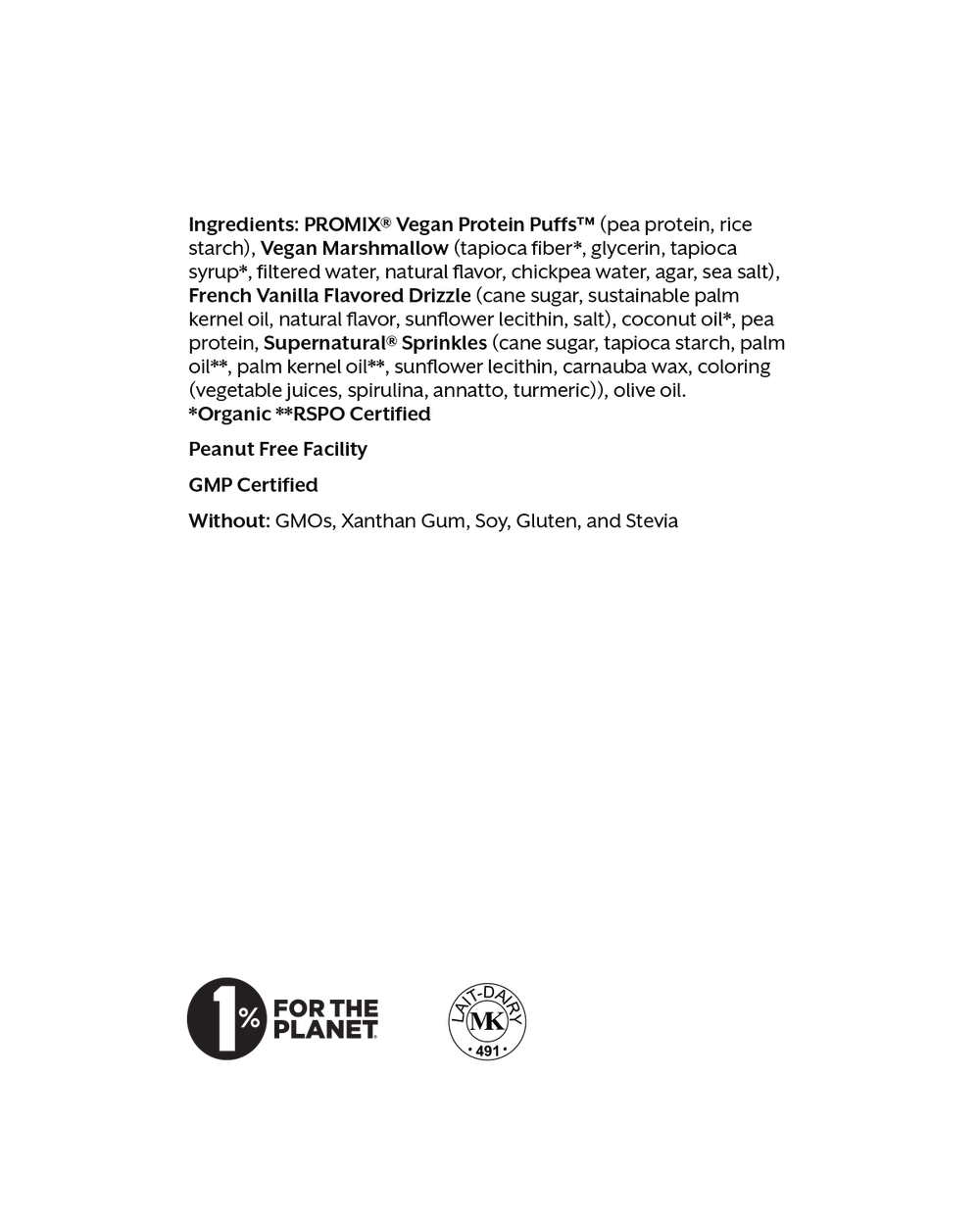 Birthday Cake Plant Protein Puff Bars