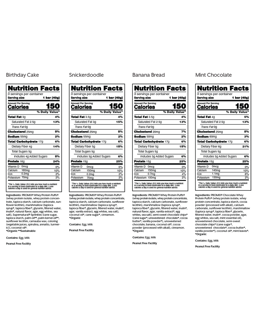 Protein Puff Bars Variety Pack V2