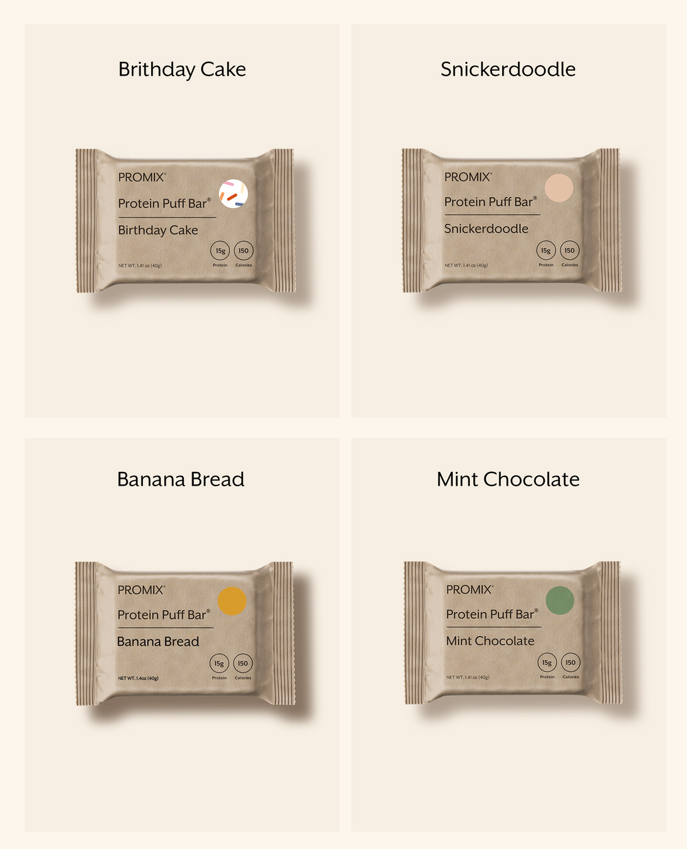 Protein Puff Bars Variety Pack V2