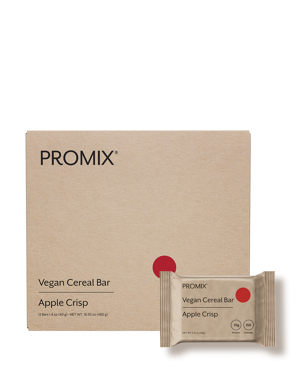 Apple Crisp Plant Protein Puff Bars