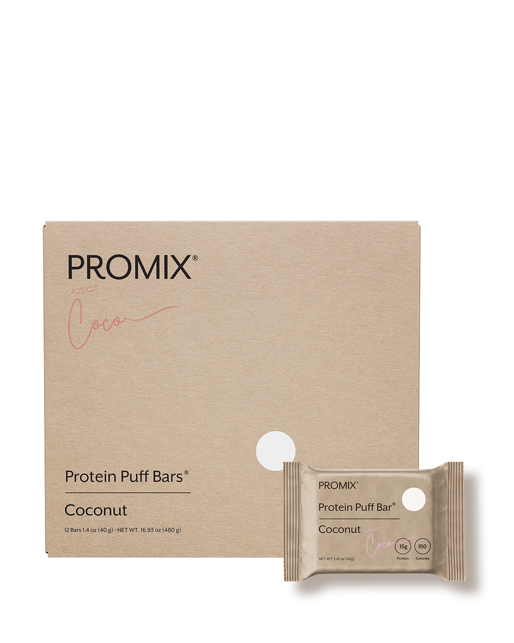 Coconut Protein Puff Bars