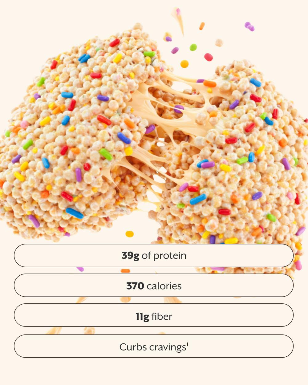 Birthday Cake Giant Protein Puff Bars