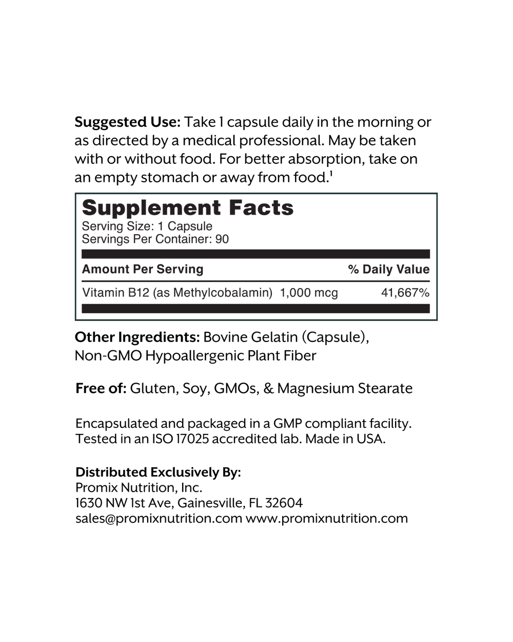 B12 (Methylcobalamin)