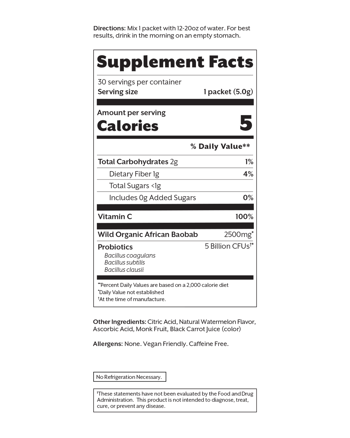 Variant: 30 Single Sticks