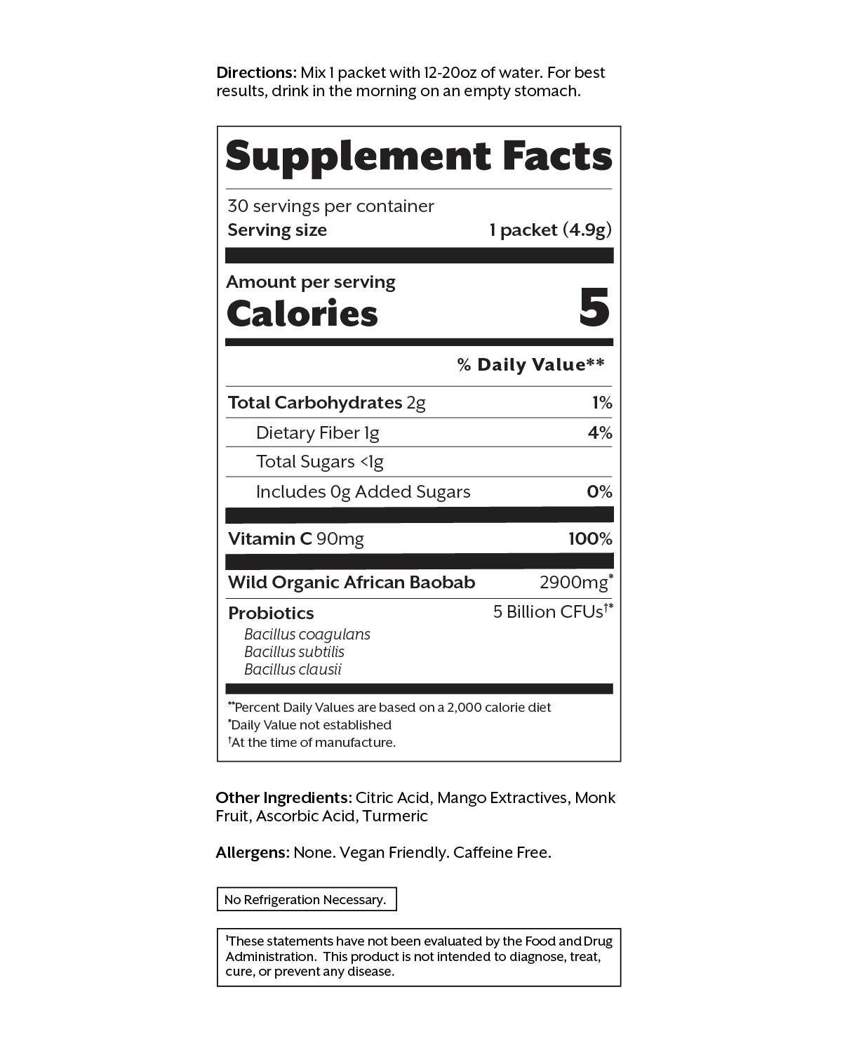 Variant: 30 Single Sticks
