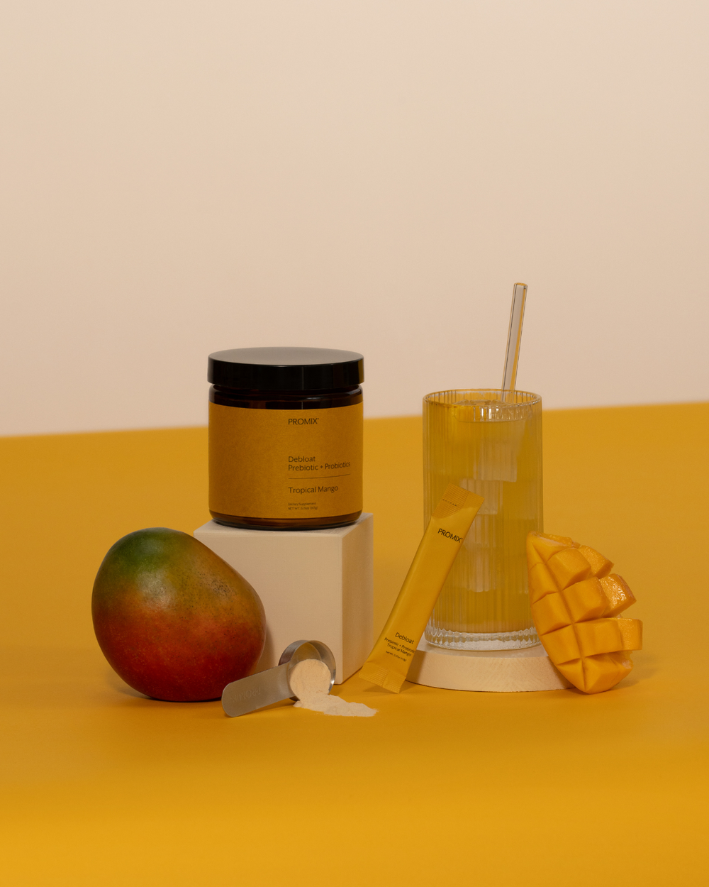 Tropical Mango Debloat: Prebiotic + Probiotic